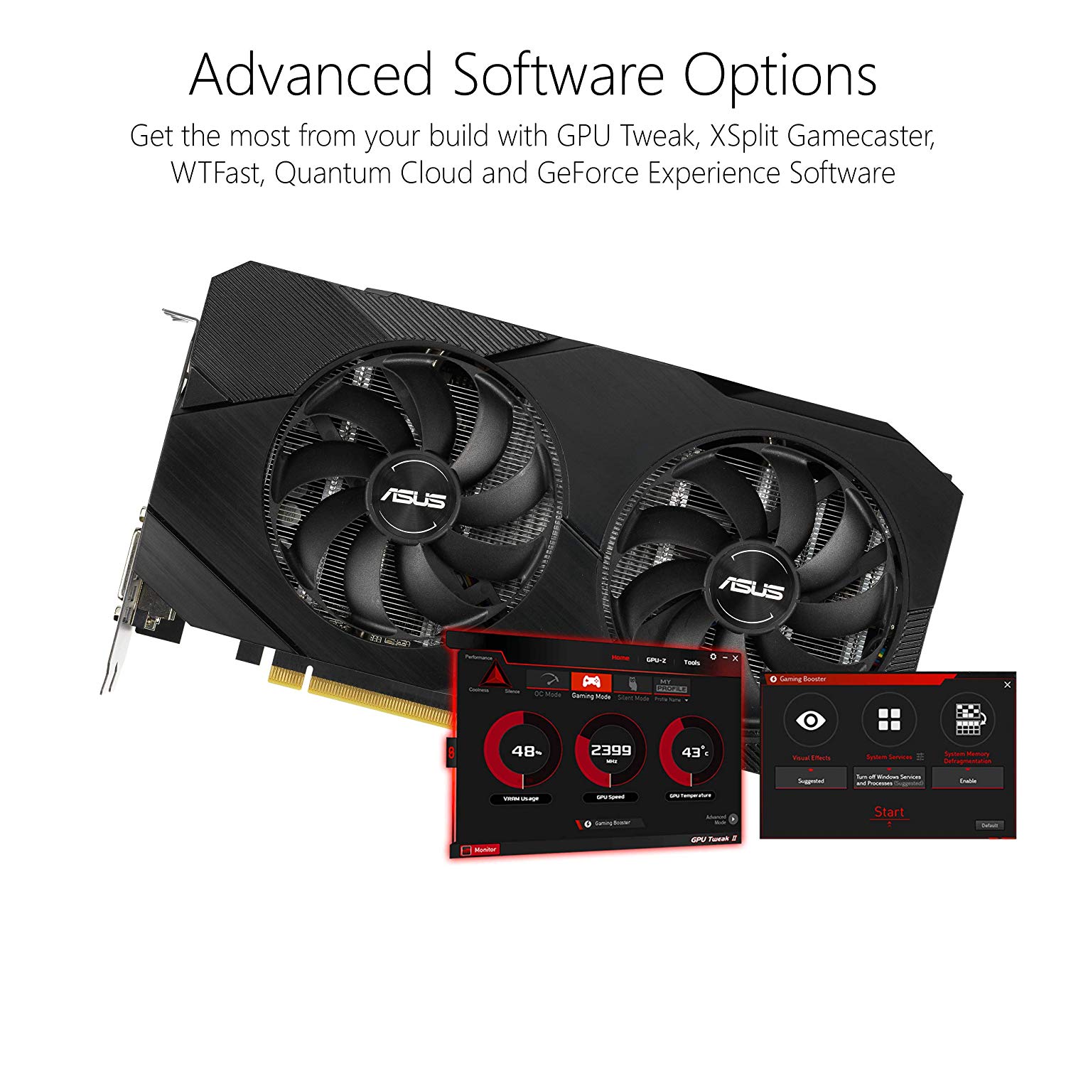 Asus GeForce GTX 1660 Super Overclocked 6GB Dual-Fan Evo Edition VR Re